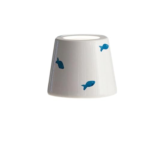 Zafferano, Lido Shade for Poldina Pro/Mini, Aqua Fish | Ceramic